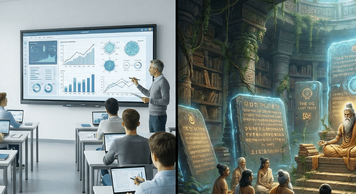 We were the OGs. The "Lost Texts" aren't dusty books they're the user manuals for the universe that we forgot to read.